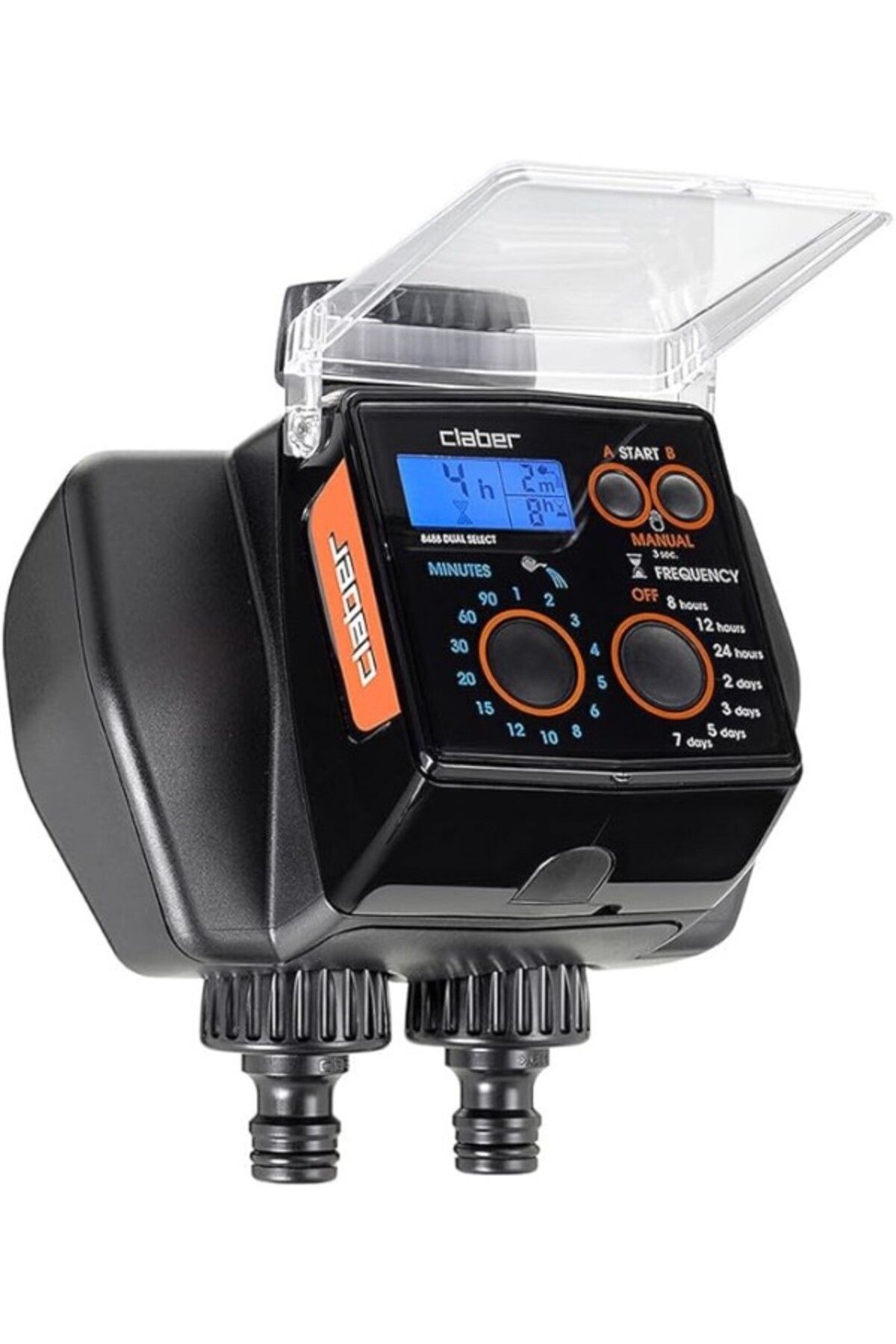 ShopZum Claber 8488 Dual Select, 2 Çikişli Otomatik Timer, 98 Programli, Sulama Zamanlayicisi