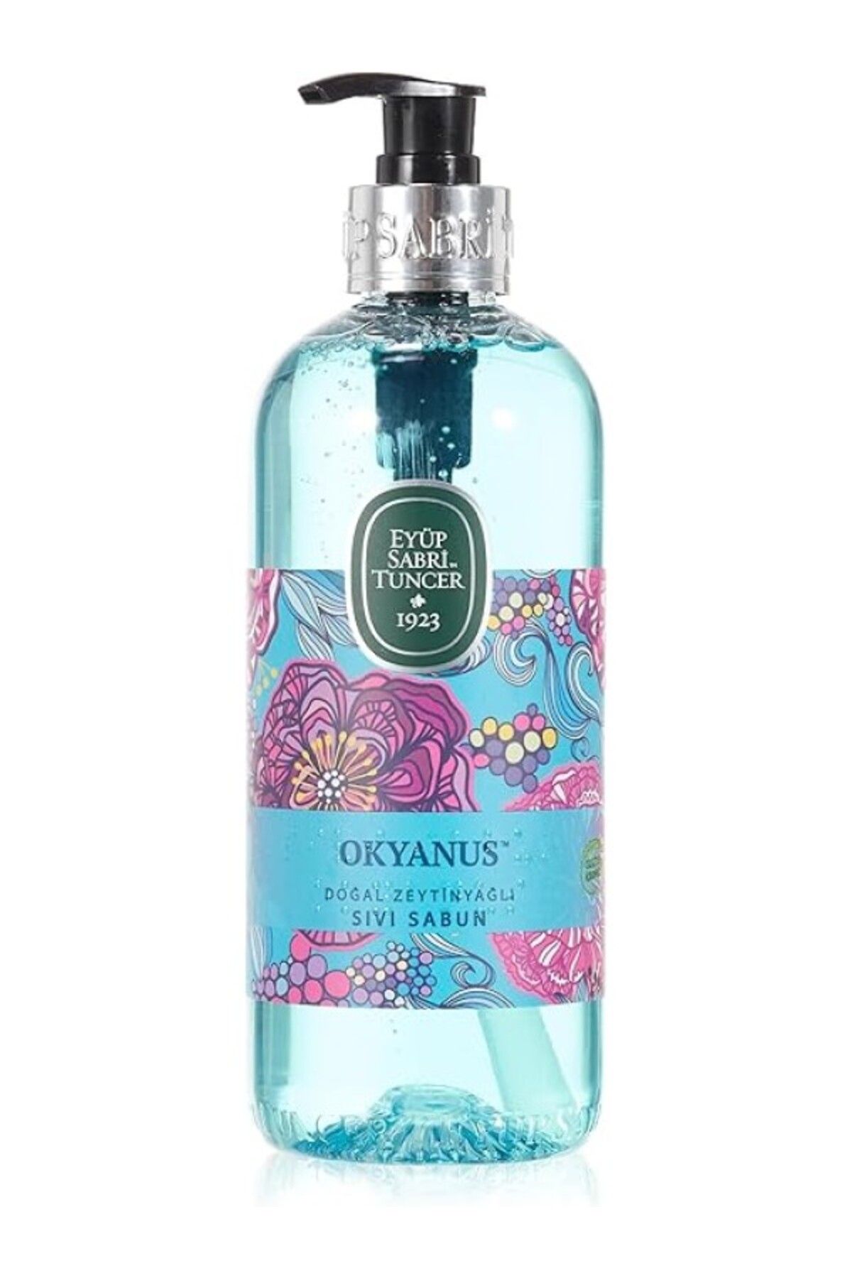 ShopZum Eyüp Sabri Tuncer Doğal Zeytinyağlı Sıvı Sabun Okyanus Kokulu Pet Şişe (500 Ml)