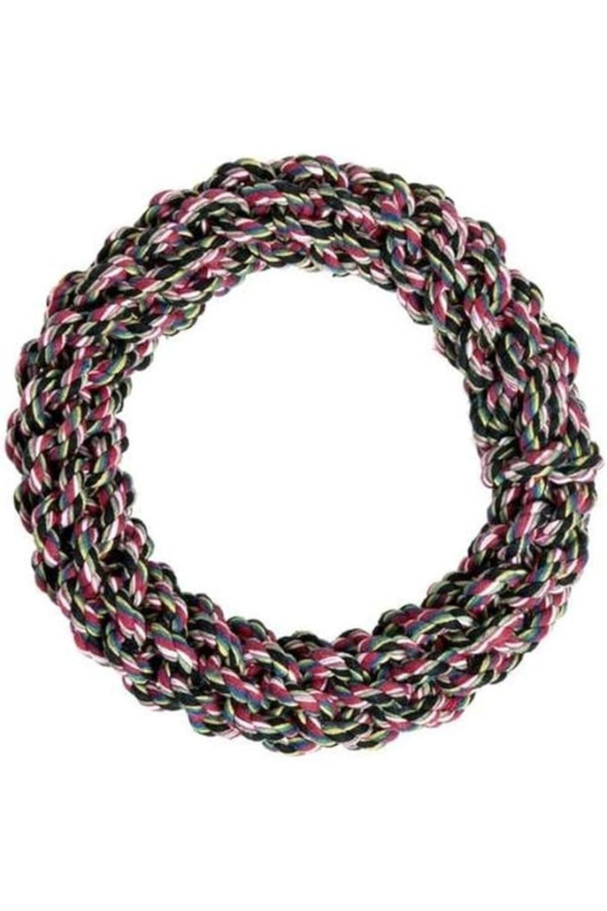 ShopZum Karlie Renkli Pamuk Halka Ip 20cm