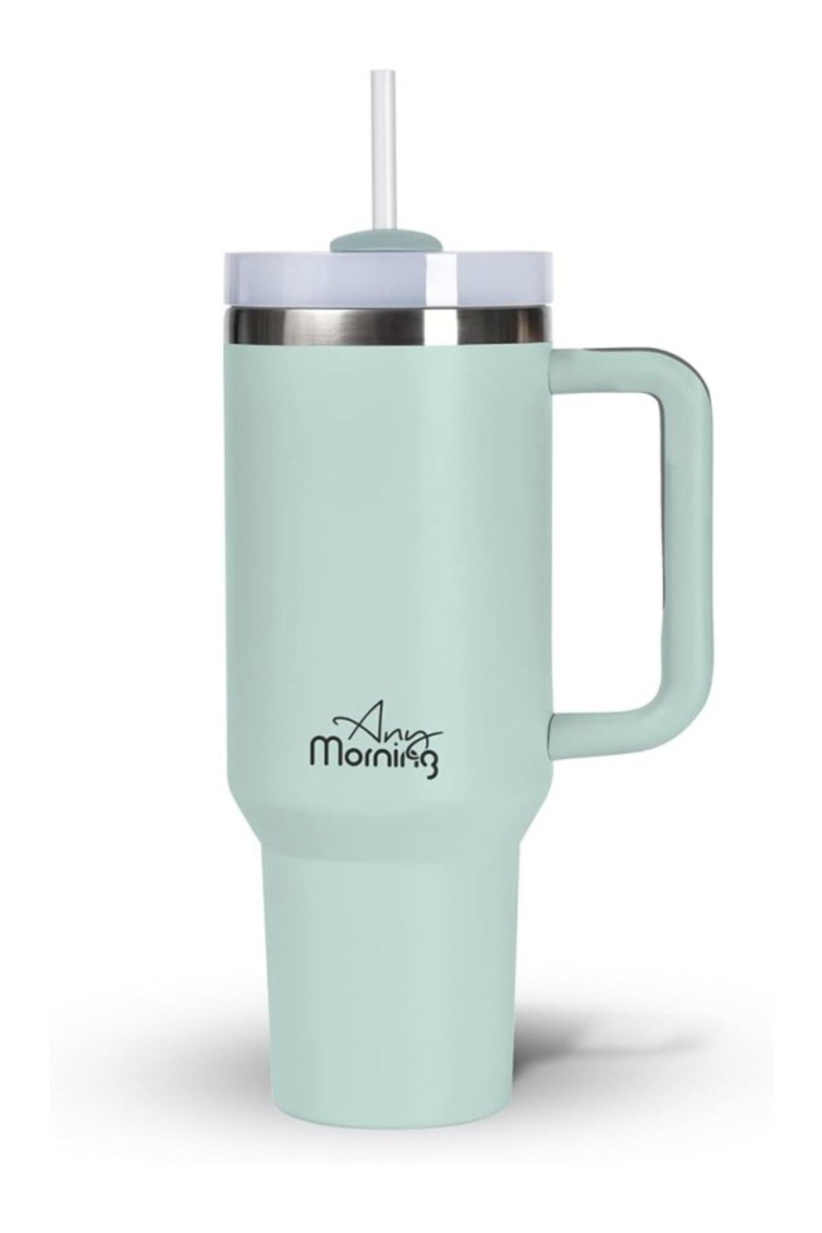 ShopZum Any Morning Si2440217 Vaha Çift Katman Paslanmaz Çelik Termos Mug 1200 Ml Su Yeşili, Sızdırmaz Ve Ü