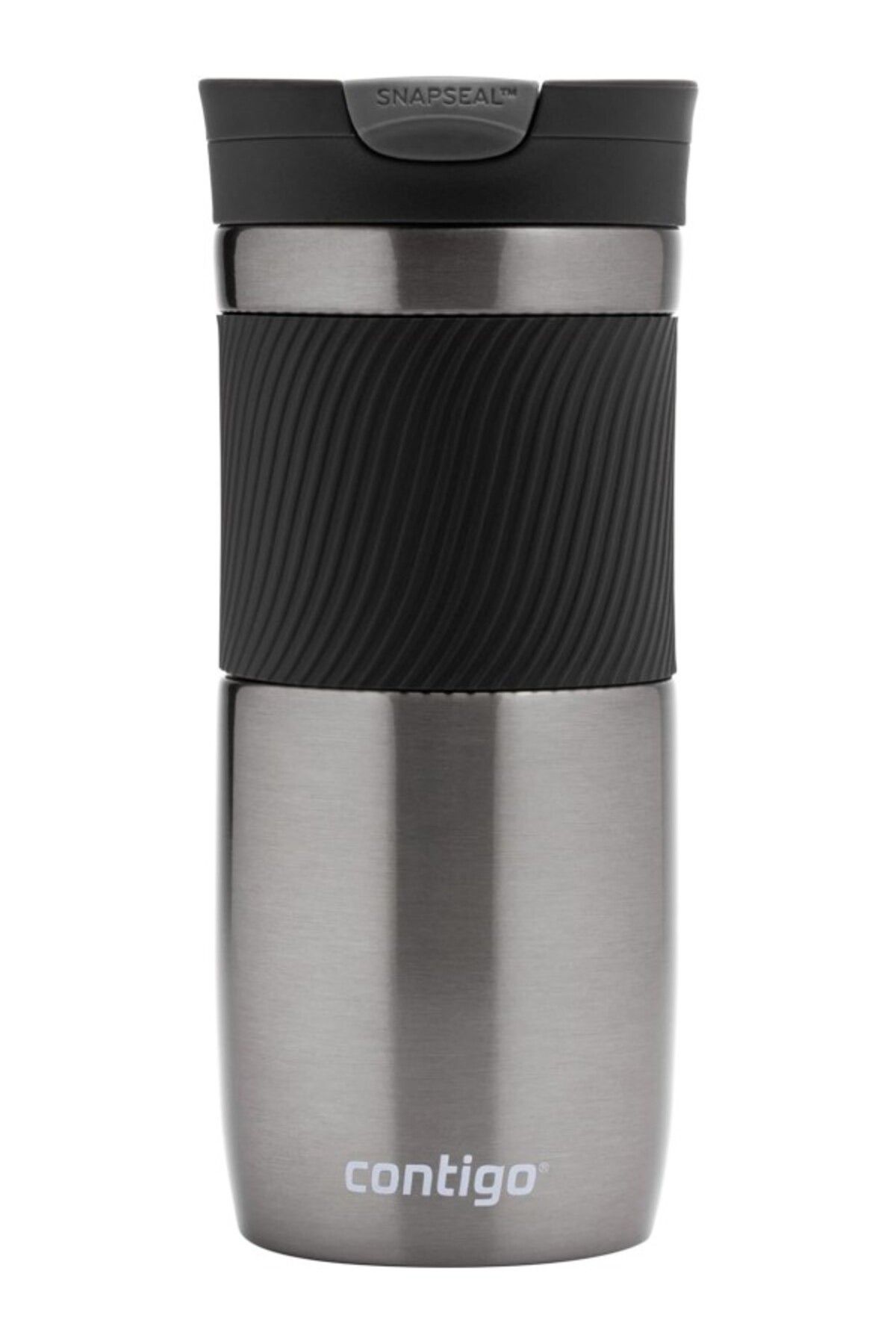 ShopZum Contigo Byron Snapseal Termos Bardak 470 ml Koyu Gri