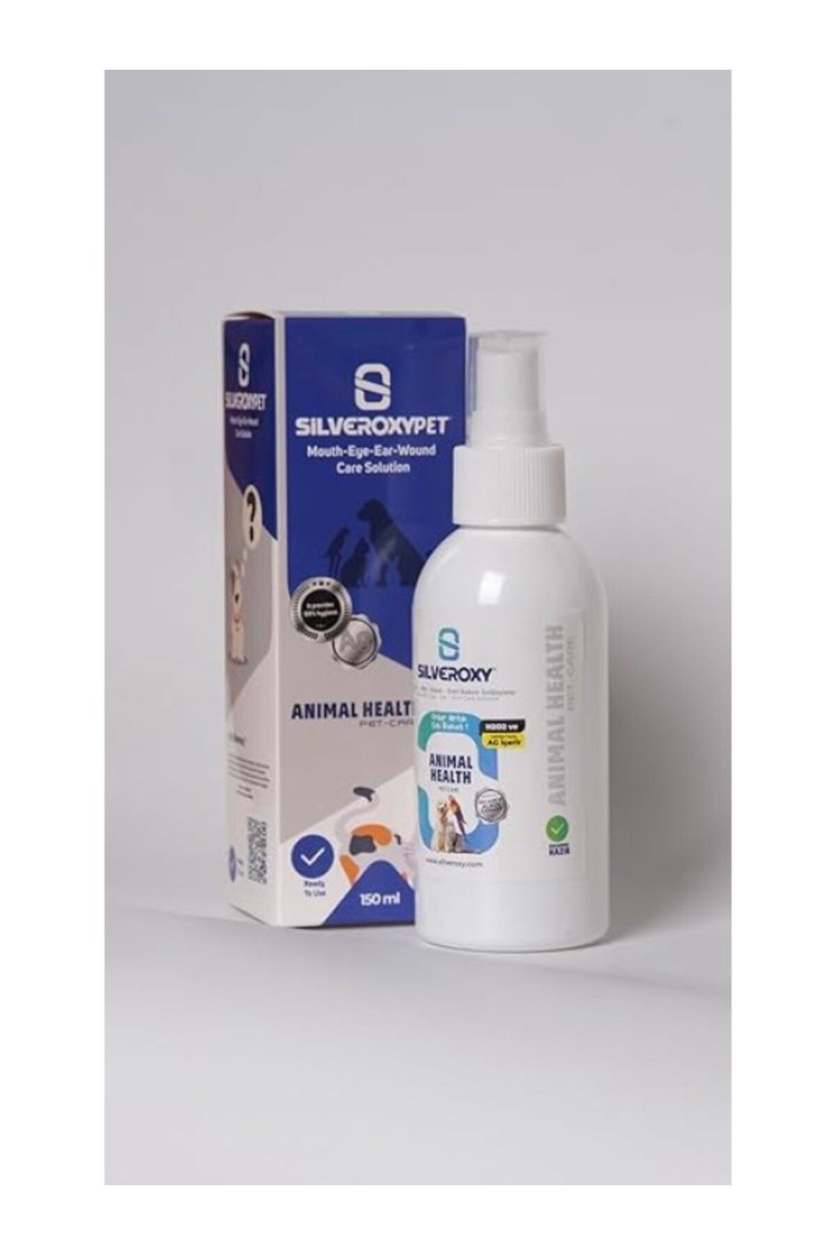 ShopZum Silveroxy-Pet Sprey Hayvanlar İçin Genel Maksatli Temizlik Solüsyonu