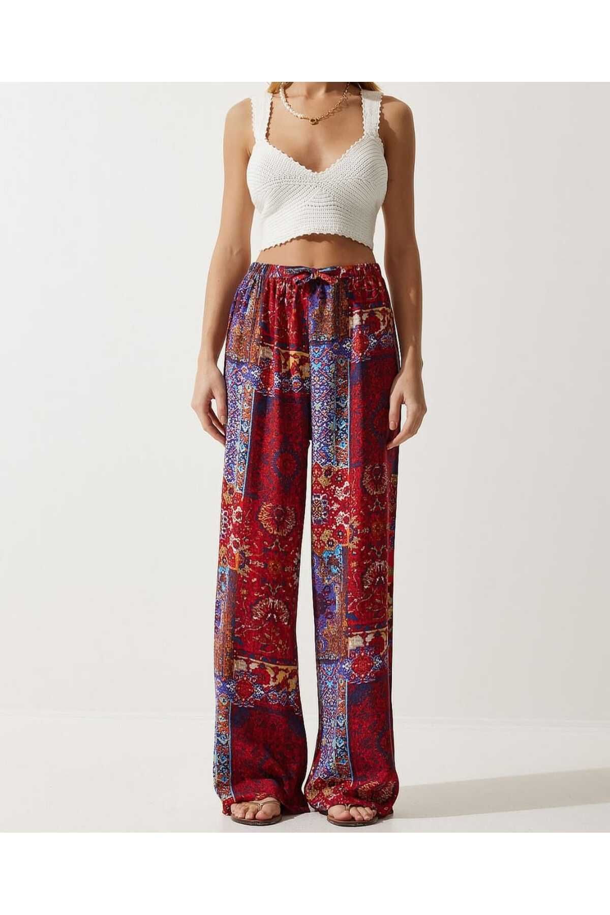 Butik DESENLİ DOKUMA PANTOLON