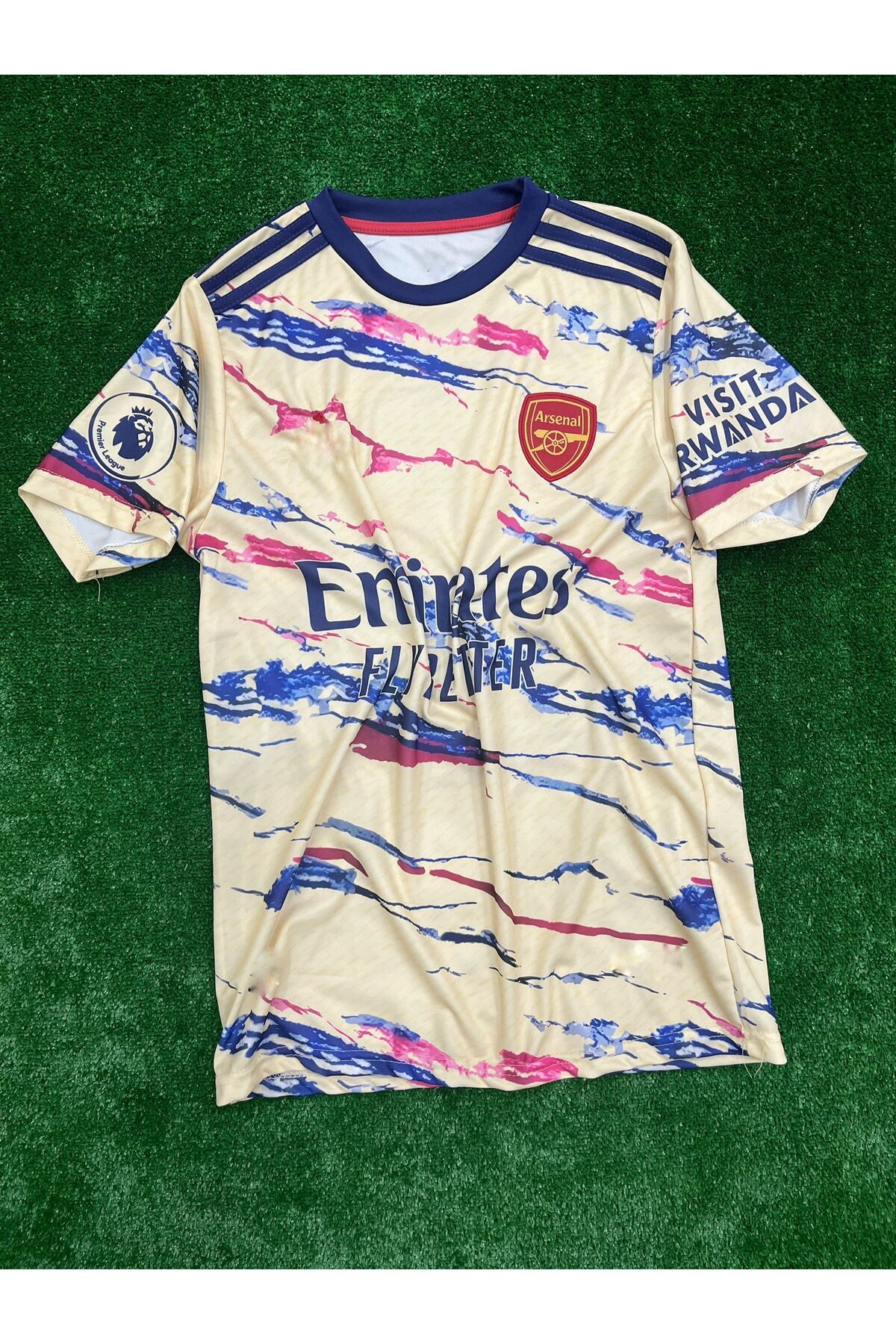 JANJON STAR Arsenal Arkası Boş İsimsiz Çok Renkli Özel Tasarım Forma