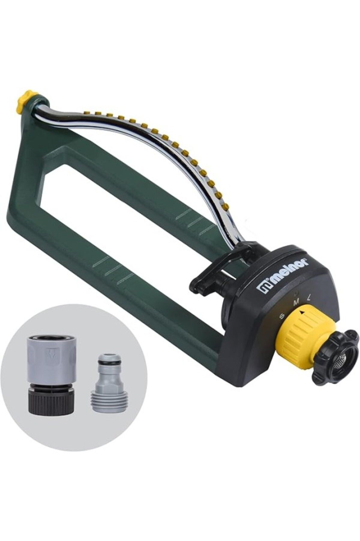 ShopZum Melnor 65151Amz 15 Hassas Nozullu Ve Quickconnects Ile Salınımlı Yağmurlama
