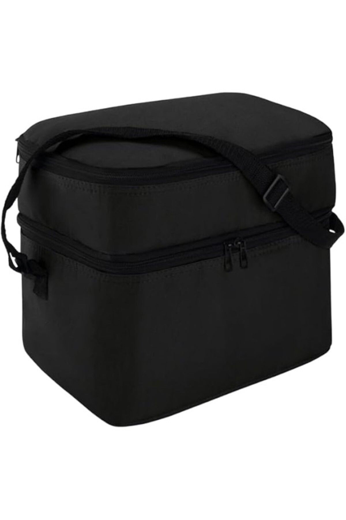 ShopZum Midocean Soğutucu Çanta Soğutucu Çanta Cooler Bag Unisex, Siyah, Tek Boy