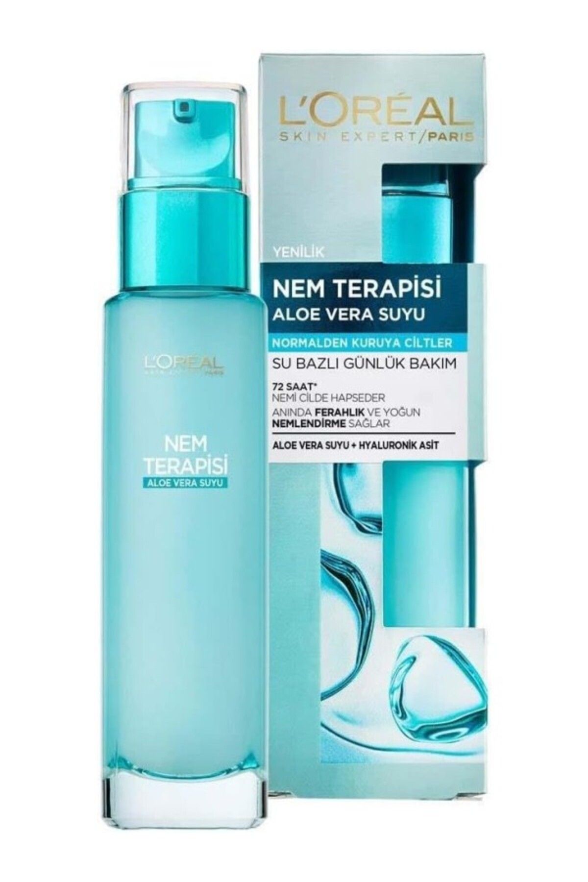ShopZum L&Apos;Oréal Paris Nem Terapisi Aloe Vera Suyu Normalden Kuruya Ciltler