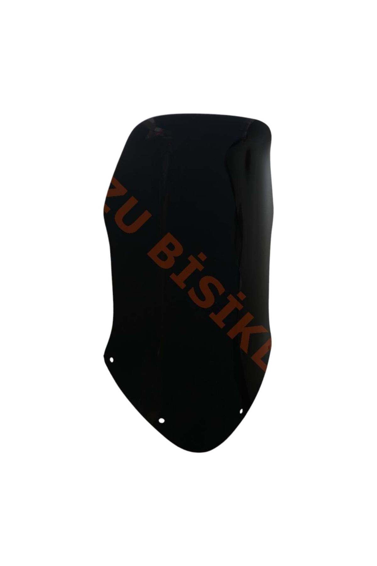monero Honda CBF Siperlik Camı Siyah (Koyu Renk) (Uzun Model 50cm)