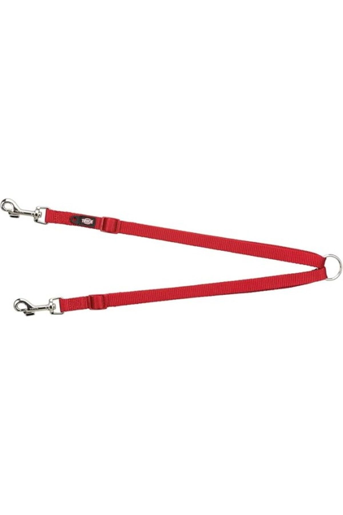 ShopZum Trixie İki Köpek Gezdirme Tasması, Xs-M:40-70Cm, Kırmızı