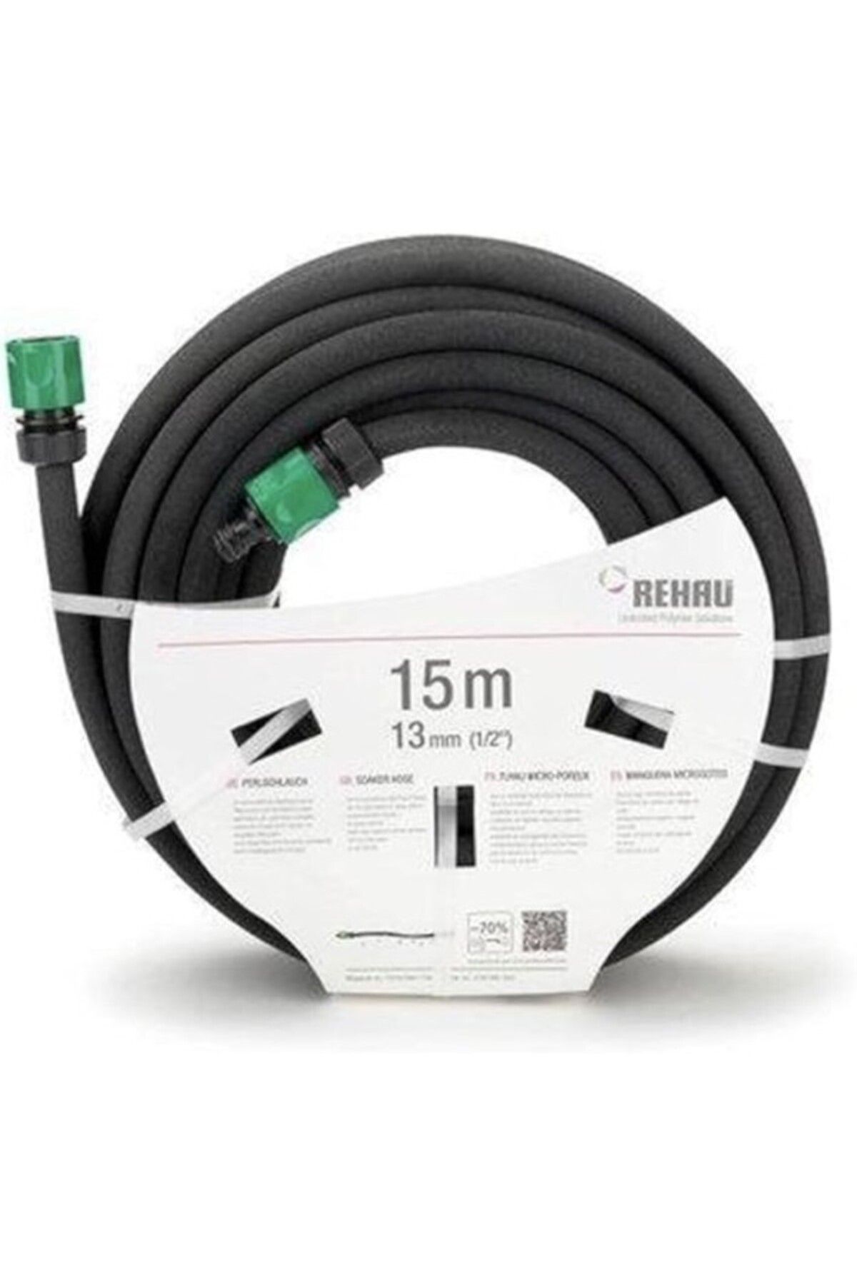 ShopZum Rehau Soaker House 15M Terleme Hortumu 13Mm (1/2)