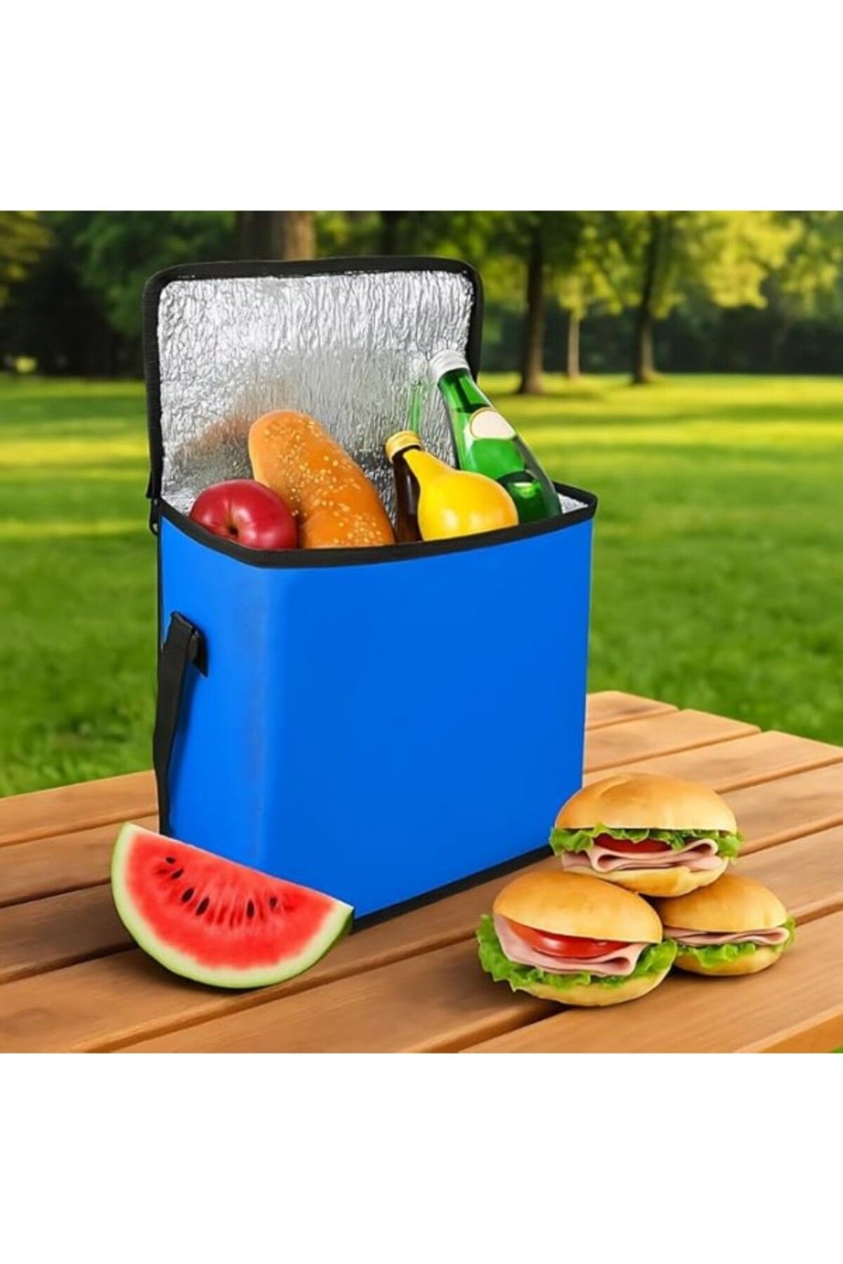 ShopZum Figiza® 25 Litre Termal Soğutucu Piknik Çantası – Kamp, Plaj, Oto Buzluk Ve Seyahat Için Serin