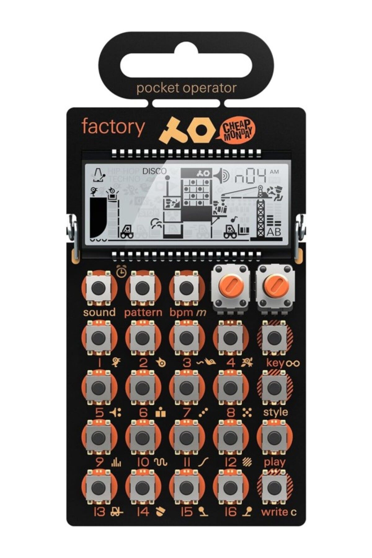 ShopZum Teenage Engineering Po-16 Factory Pocket Operator / Lead & Melody Synthesizer