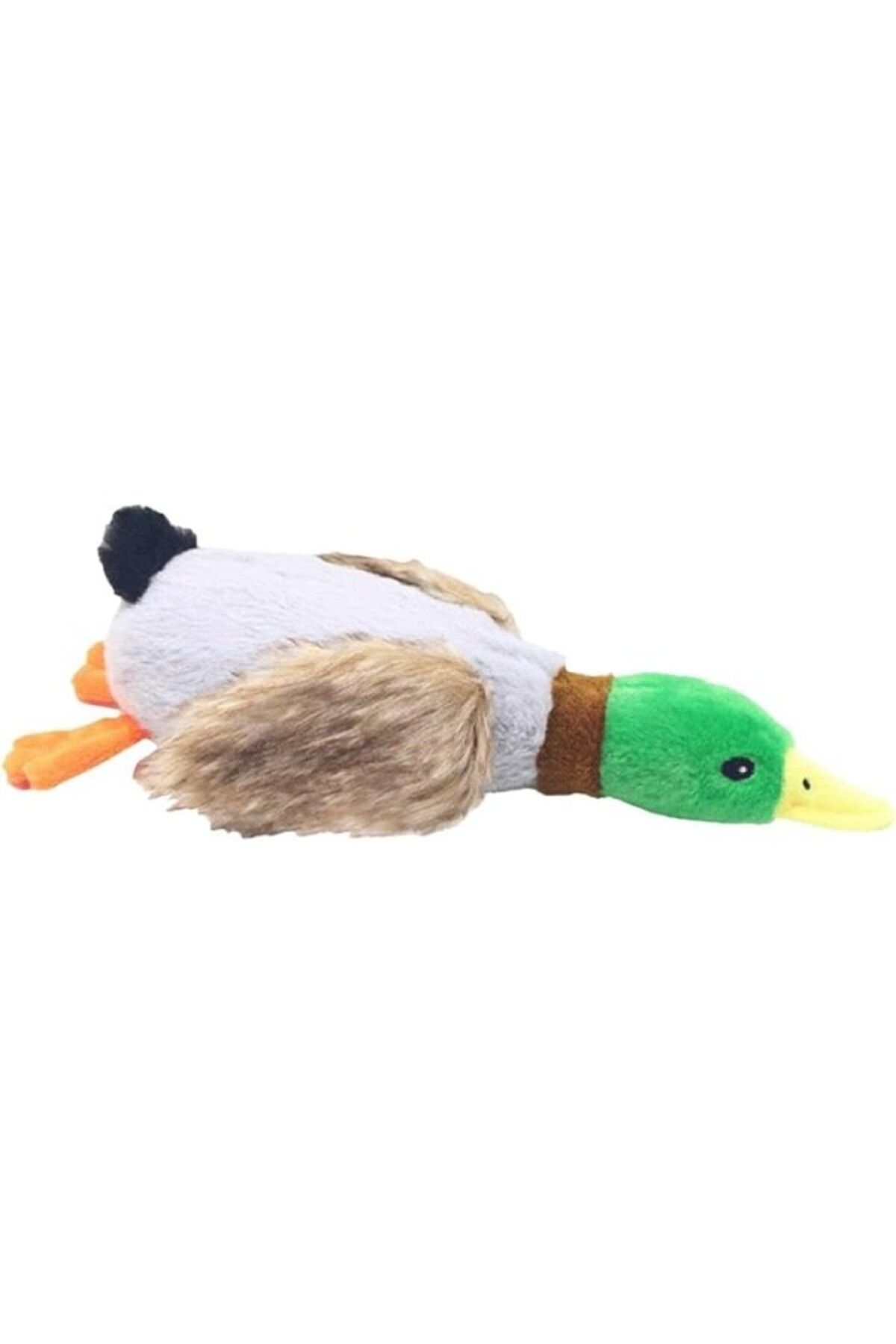 ShopZum Busstier Peluş Sesli Ördek Evcil Hayvan Oyuncağı - Köpekler Için Sesli Ve Dayanıklı Peluş Ördek