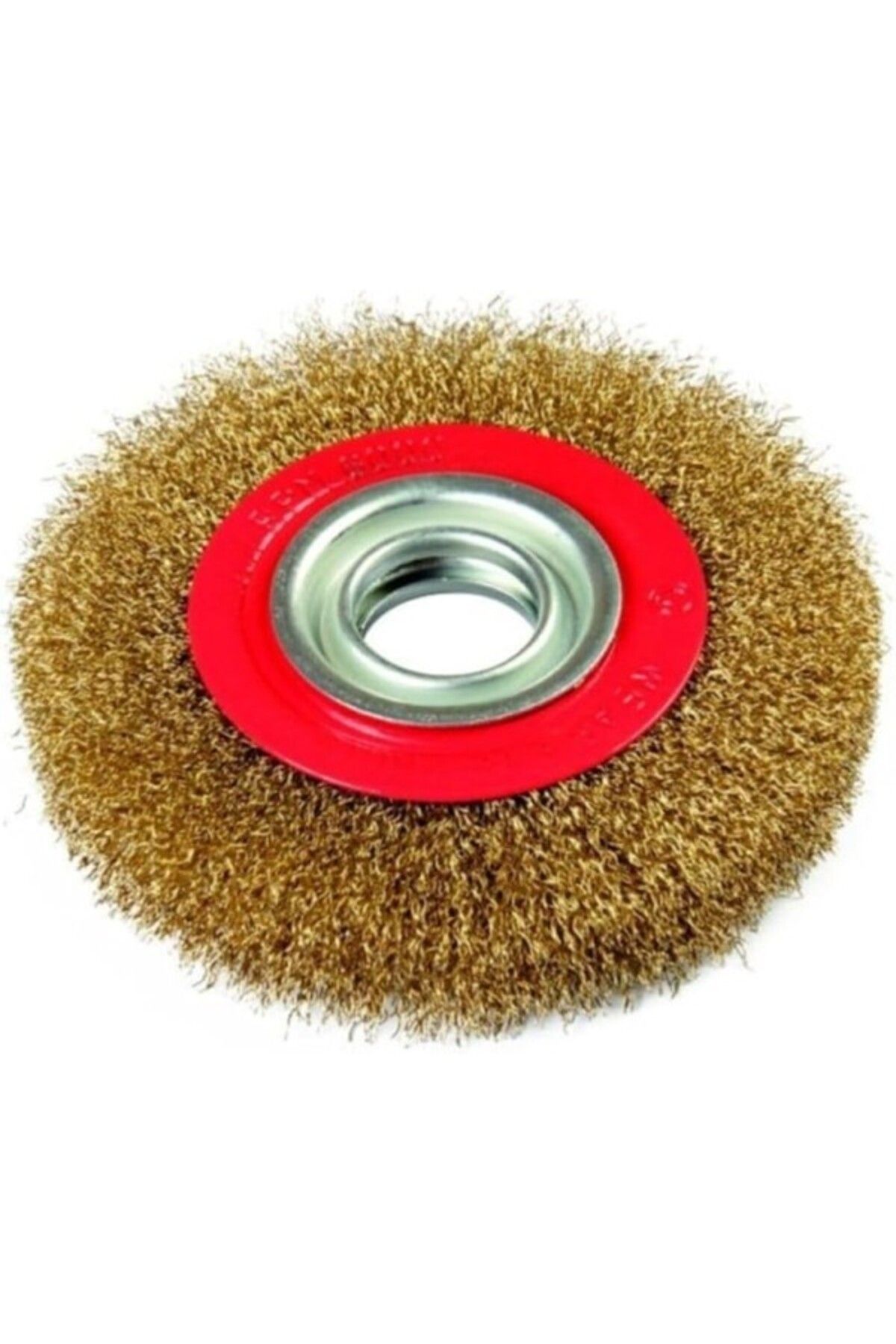 ShopZum Saçaklı Daire Tel Fırça 200 Mm