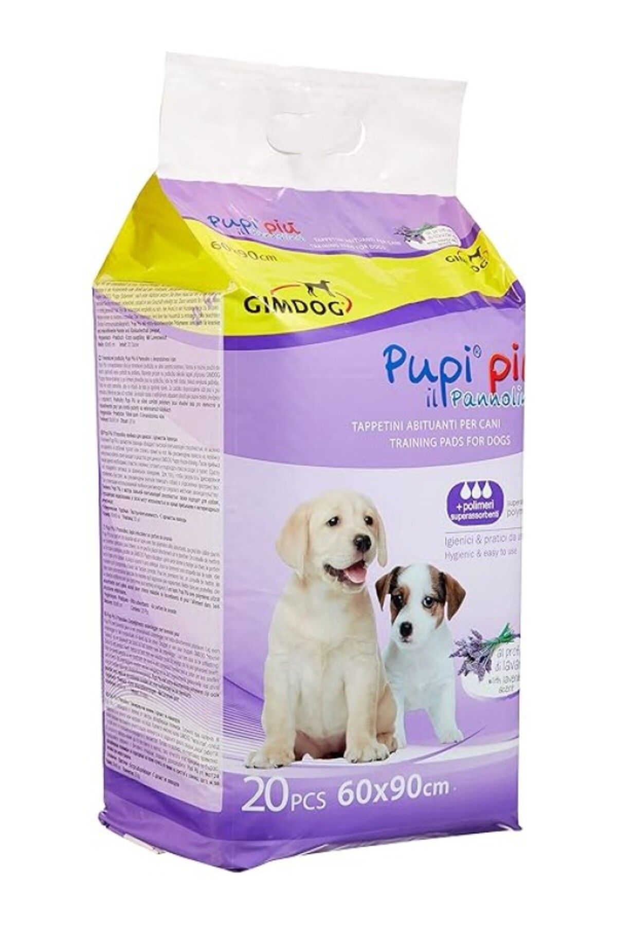 ShopZum Gimdog Köpek Çiş Pedi Lavantalı 20'Li, 60X90 Cm