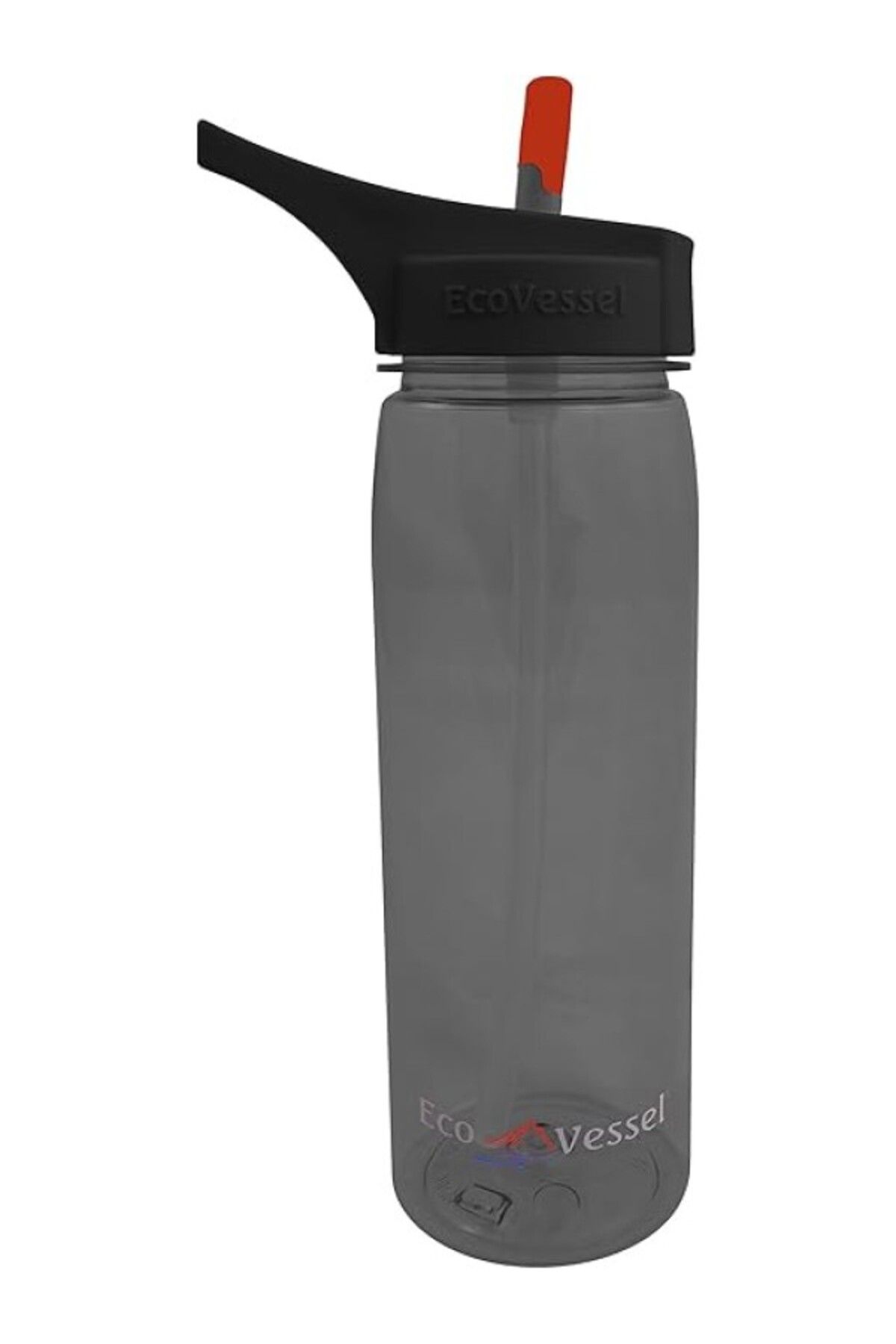 ShopZum Eco Vessel Tritan Plastik Termos, 0.75 Lt, Siyah
