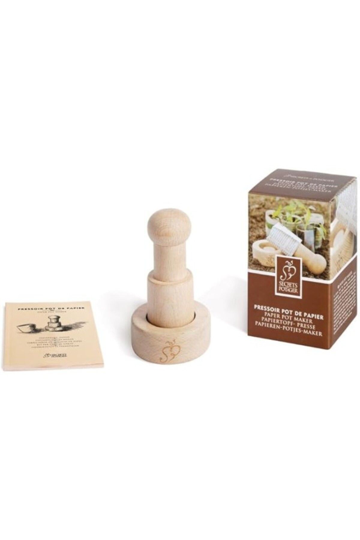 ShopZum Esschert Design Usa - Secrets Du Potager Paper Pot Maker.