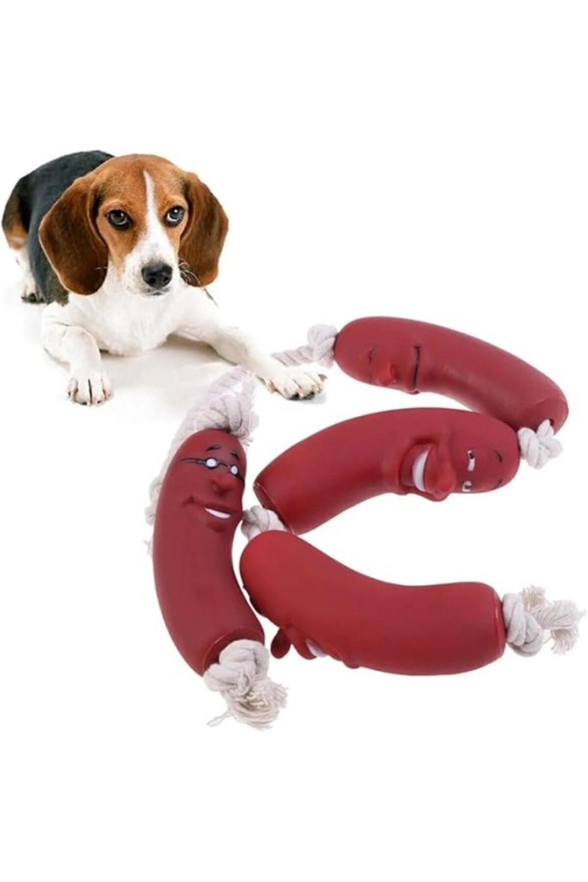 ShopZum Tineke Sosis Köpekler Için Oyuncak Köpek Oyuncağı