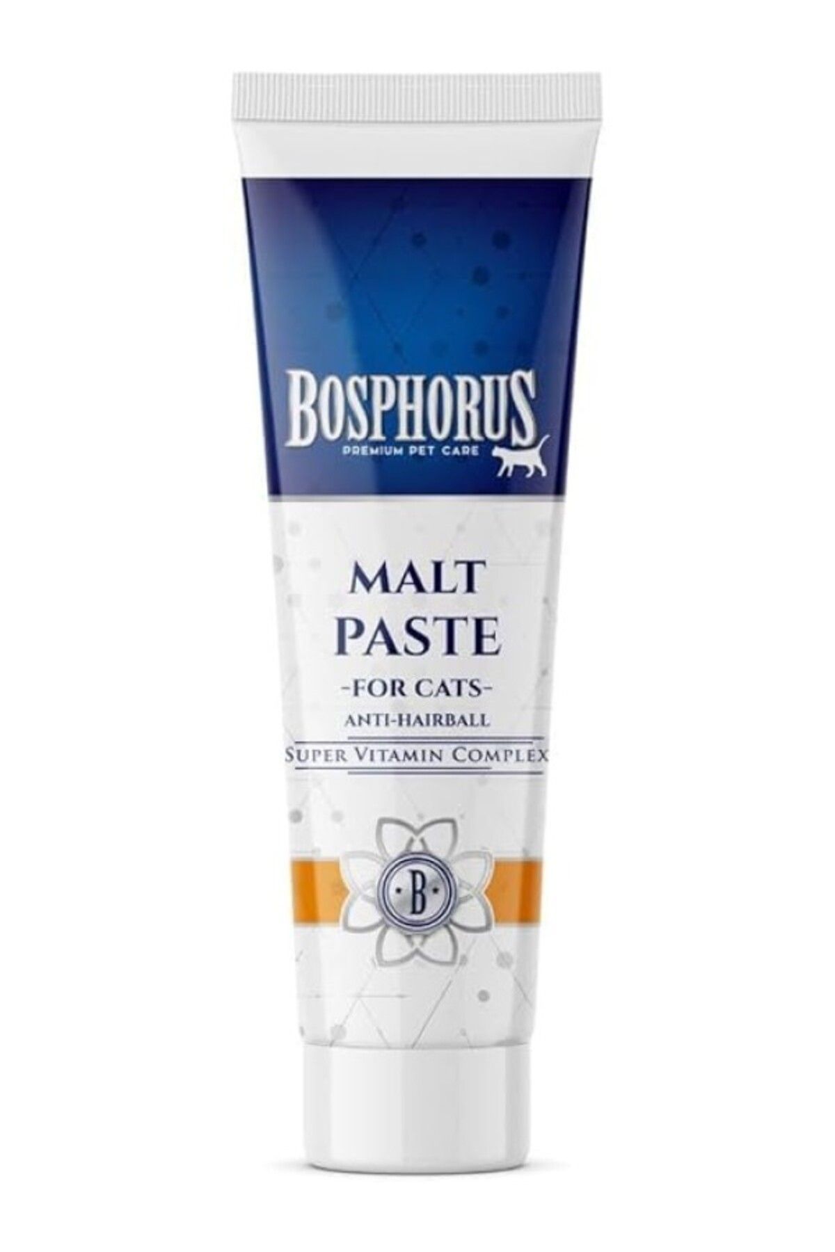 ShopZum Bosphorus Kısırlaştırılmış Kediler İçin Anti-Hairball Tüy Yumağı Oluşumu Önleyici Malt Macunu, 100