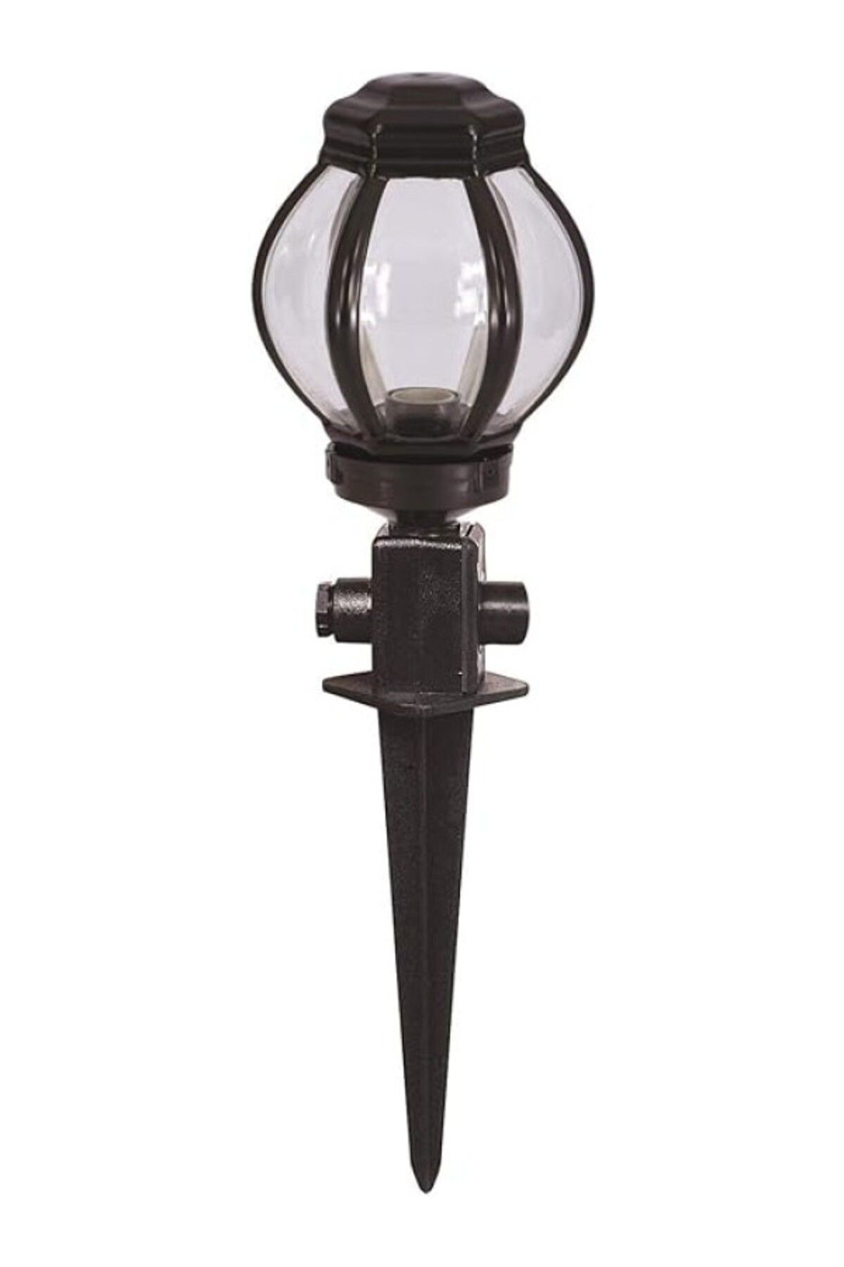 ShopZum Avonni 68167 Bahçe Çim Armatürü, 60 W, Siyah