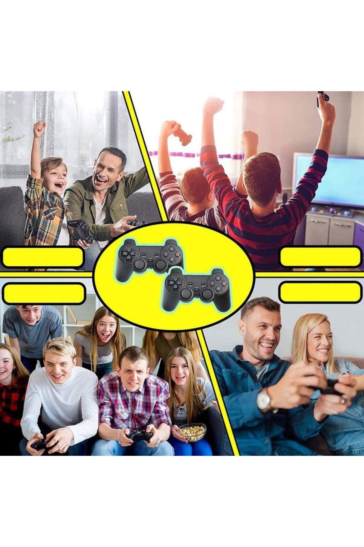 SIKS-Retro Stick Console, 10,000 Video Games Installed, 2 X Wireless Controller 3