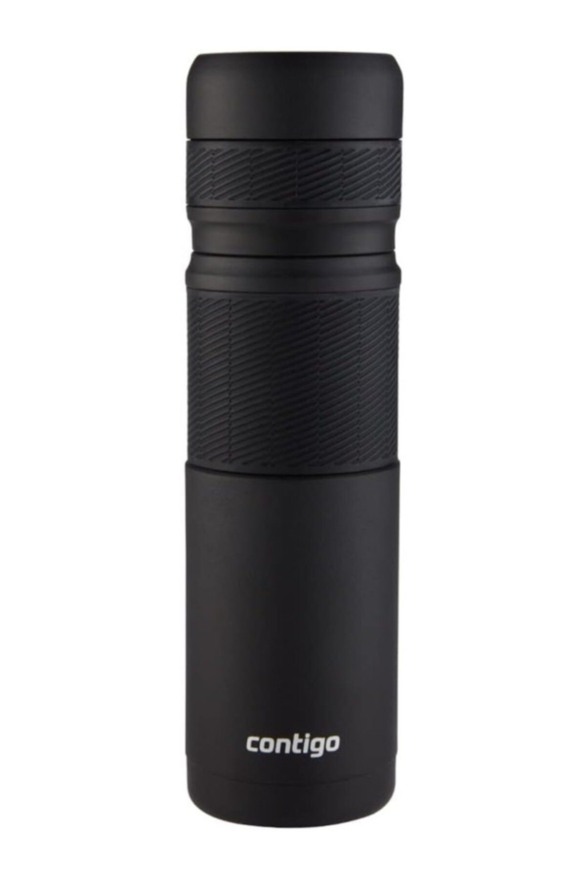 ShopZum Thermal Bardaklı Çelik Termos 740 ml Siyah