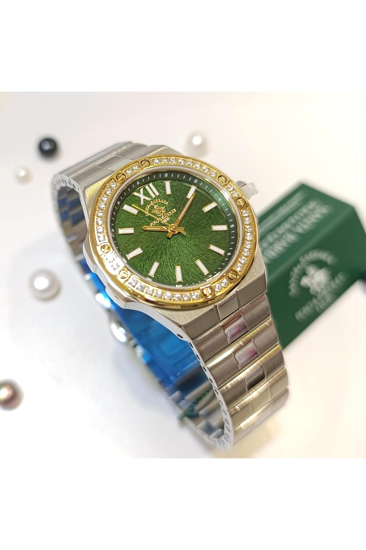 SANT SB POLO Luxury Saat 5 ATM Su Geçirmez Saat HD VİDEOLU