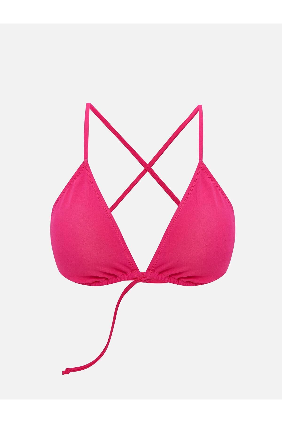 LC Waikiki LCW DREAM Düz Çıkarılabilir Pedli Kadın Bikini Üst