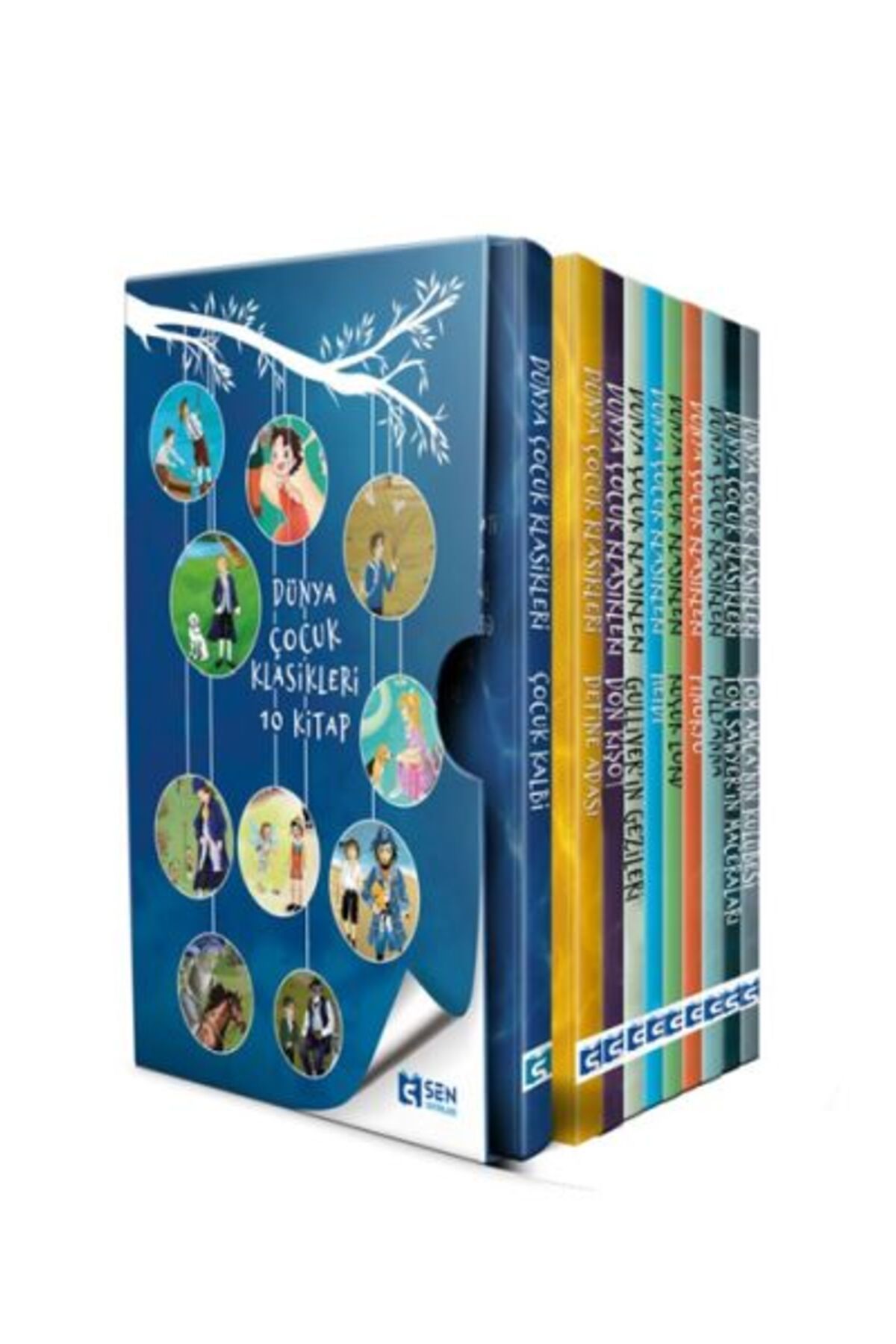 SEN YAYINLARI Dünya Çocuk Klasikleri 10 Kitap Kutulu Set