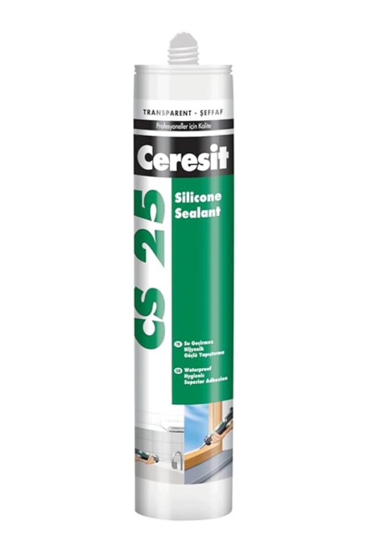 ShopZum Ceresit Cs 25 Şeffaf Silikon, 280ml