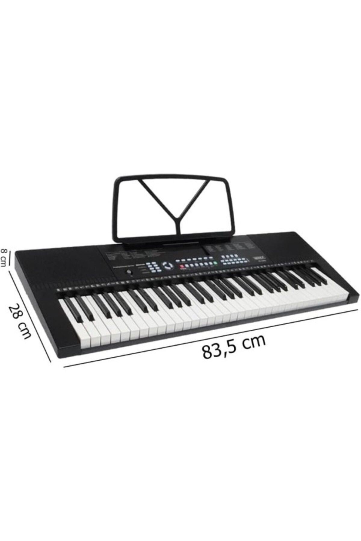 ShopZum Ps-2300Bk 61 Tuşlu Org Seti Siyah Kaliteli Başlangıç İçin Uygun
