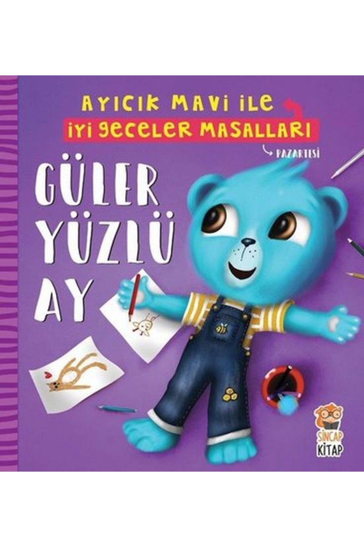 Genç Timaş Güler Yüzlü Ay - Ayıcık Mavi İle İyi Geceler Masalları