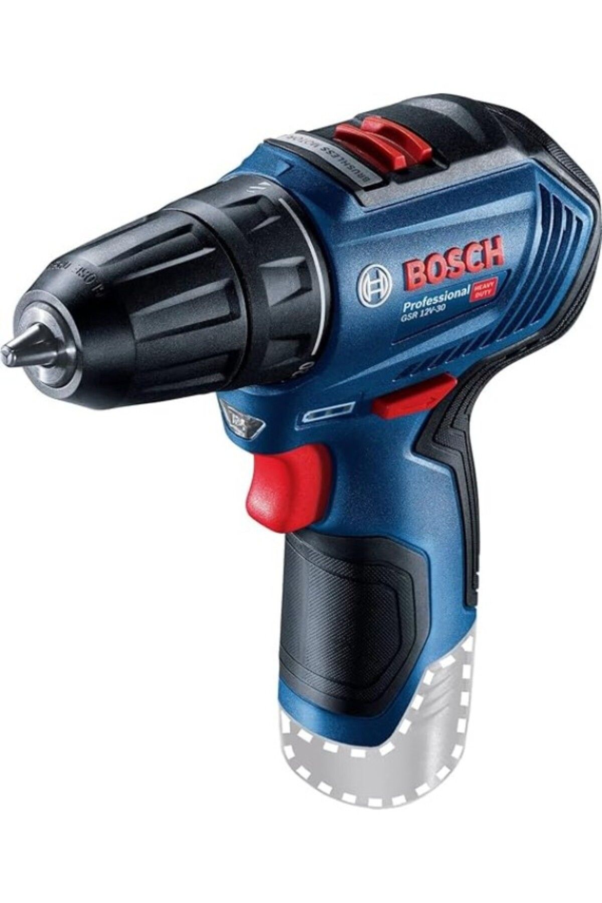 ShopZum Bosch Professional Gsr 12v-30 Akülü Delme Vidalama Makinesi (12 Volt, Solo, Yumuşak/sert Tork: 18/3
