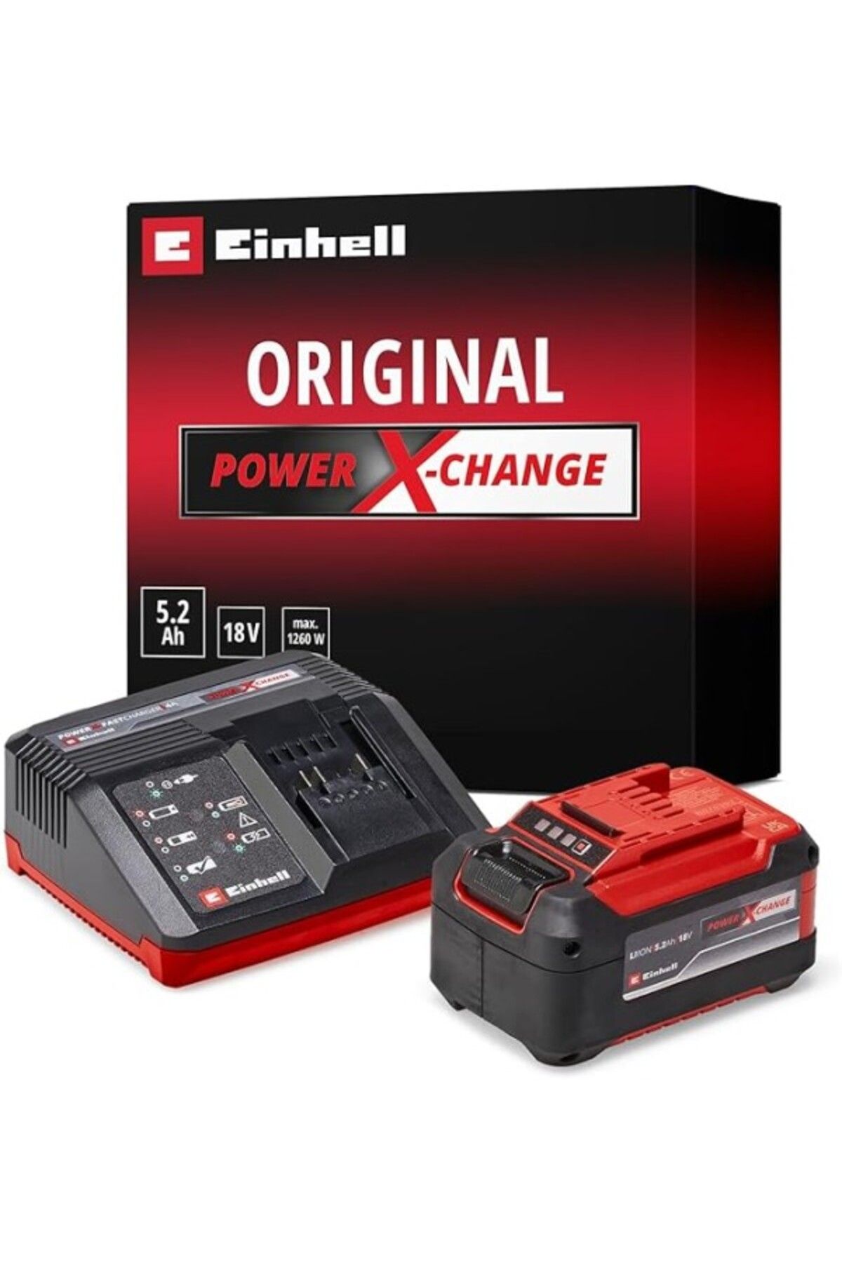ShopZum 18V 5,2 Ah & 4A Fastcharger, Akü & Şarj Cihazı
