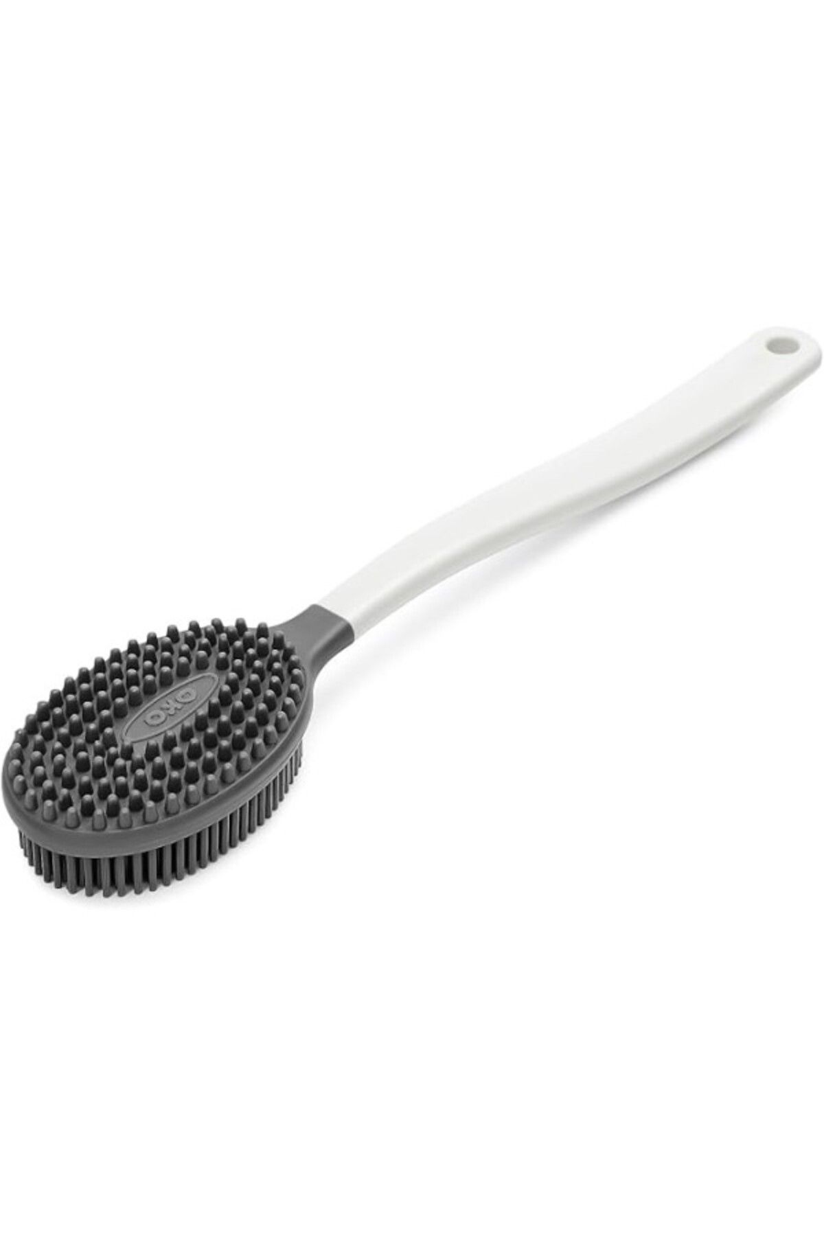 ShopZum Suwors Uzun Saplı Silikon Vücut Ve Masaj Fırçası – Banyo Lifi | Ergonomik Saplı, Çift Yüzeyli Duş