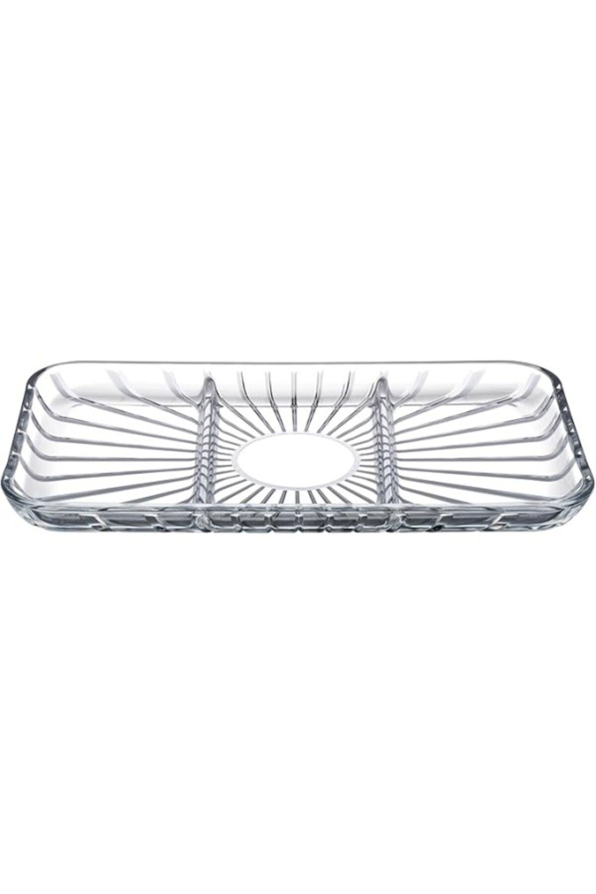 ShopZum Paşabahçe, Masaüstü, Elegant Bölmeli Dikdörtgen Tabak, 162X276 Mm, Tekli Hediyelik Kutu