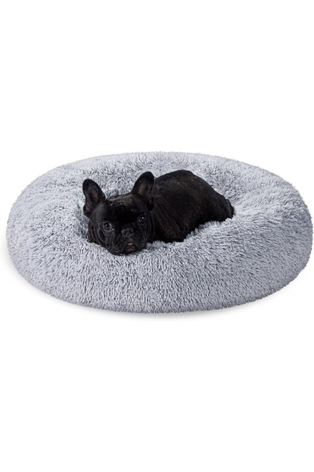ShopZum Feandrea Pgw039g01 Köpek Yatağı, Kedi Yatağı, Çörek Yastığı, Yıkanabilir, Ortadan Kaldırılabilir