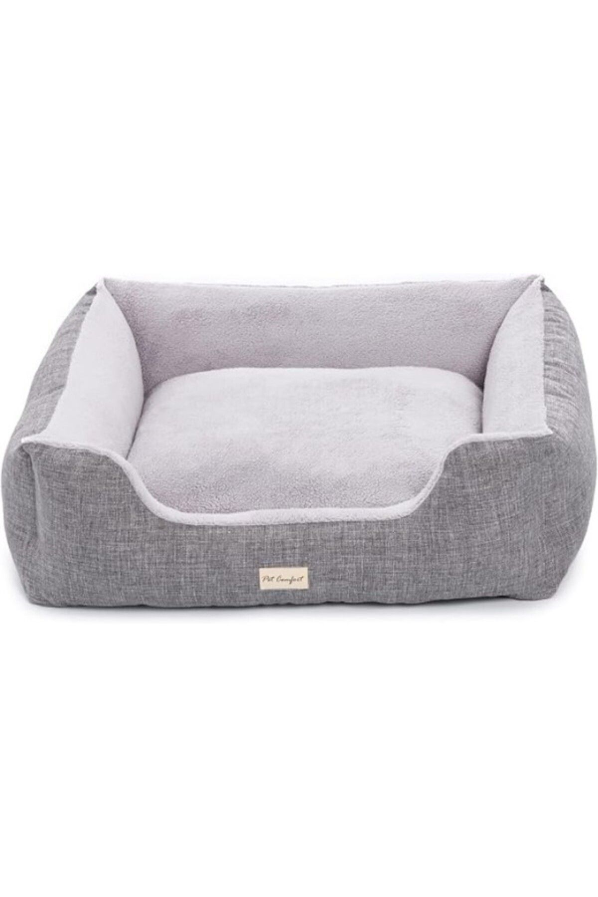ShopZum Pet Comfort Echo Varro Gri-Gri Köpek Yatağı L 85X105Cm