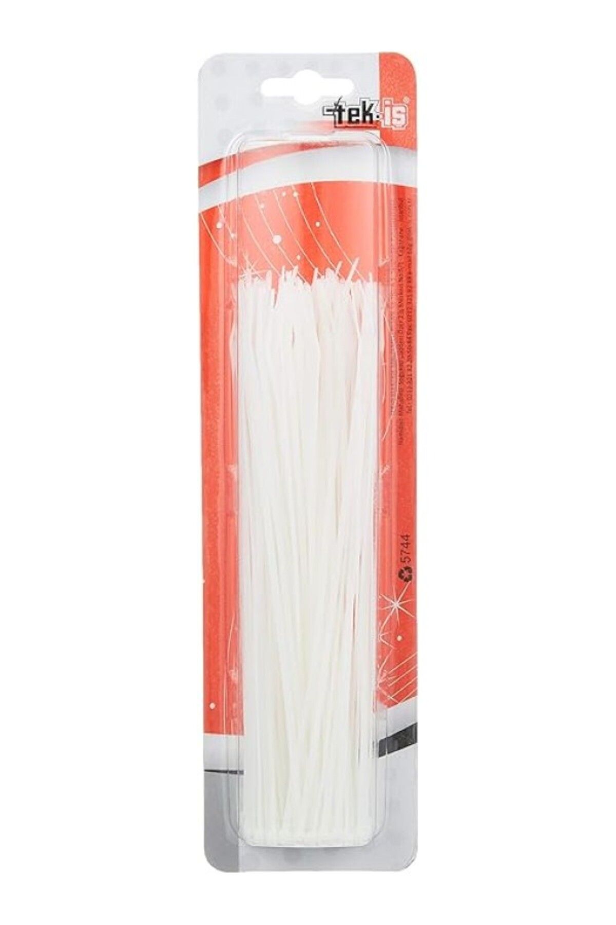 Genel Markalar Tek-İş Kablo Bağı 200 X 2.5 Mm 100 Adet Beyaz