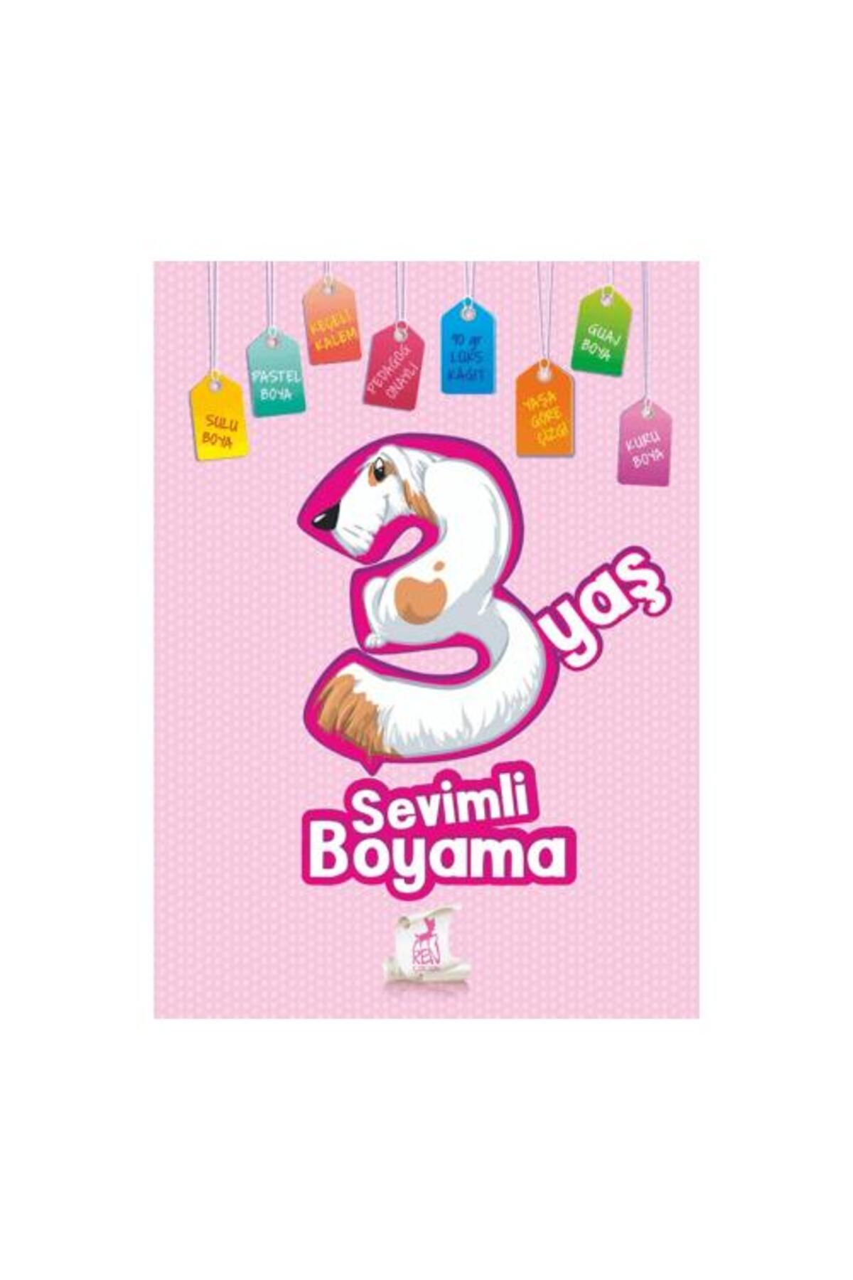 ren çocuk Sevimli Boyama 3 Yaş