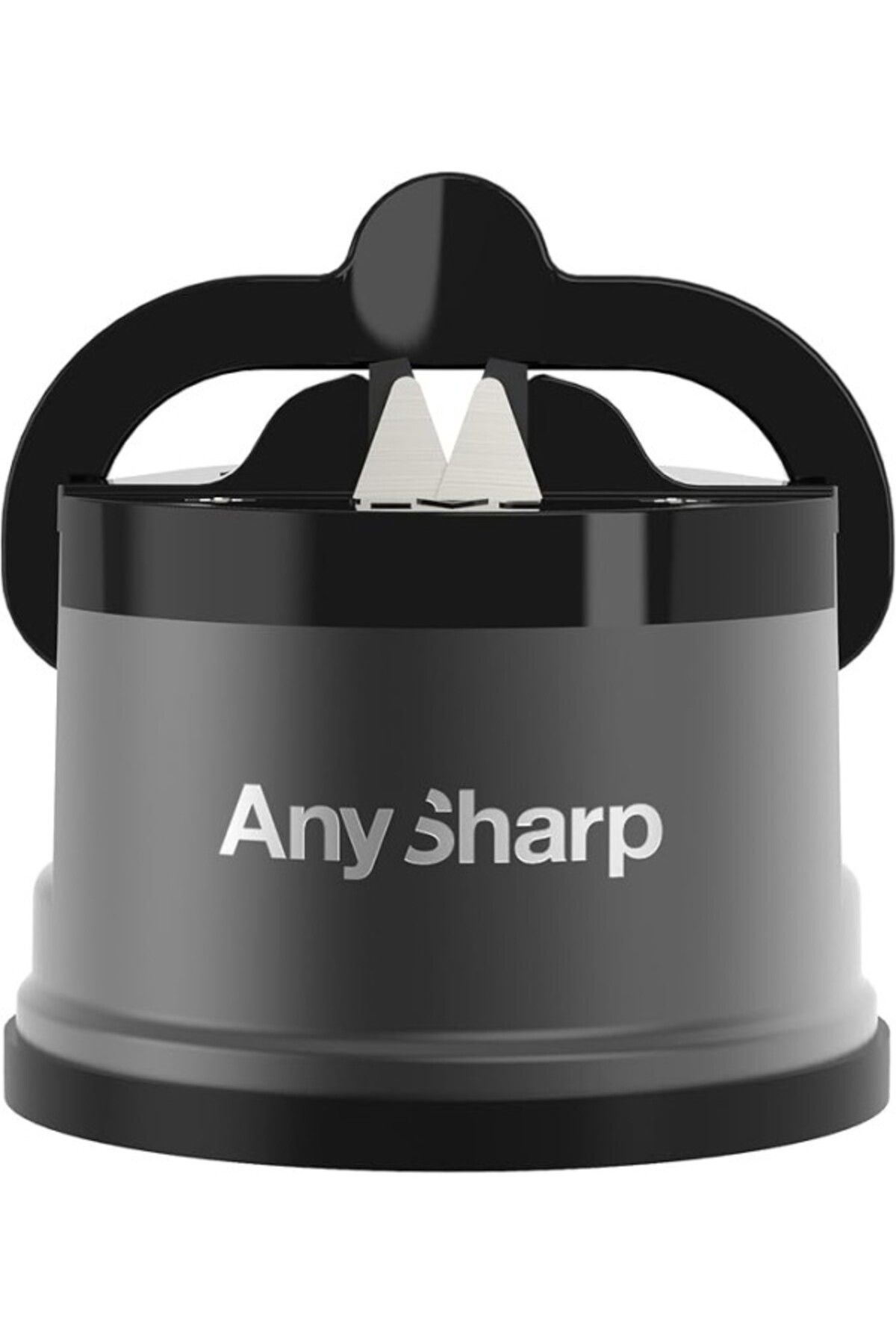 ShopZum Anysharp Pro Bıçak Kesici (Metal), Vantuzlu, Kırmızı Döküm
