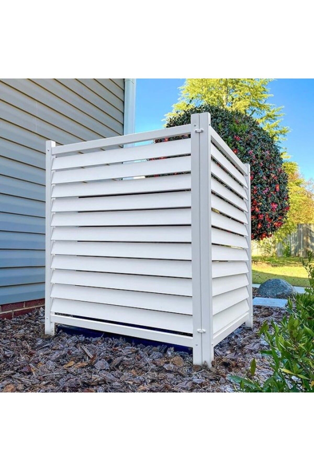ShopZum Enclo Privacy Screens Ec18010 4Ft Y X 3Ft W Waverly Dış Mekan Gizlilik Çit Paneli Ekran Kazısız