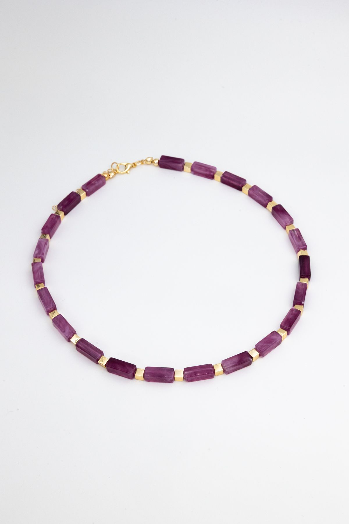 Limosse Jewelry Ravina Mor Taş Kolye
