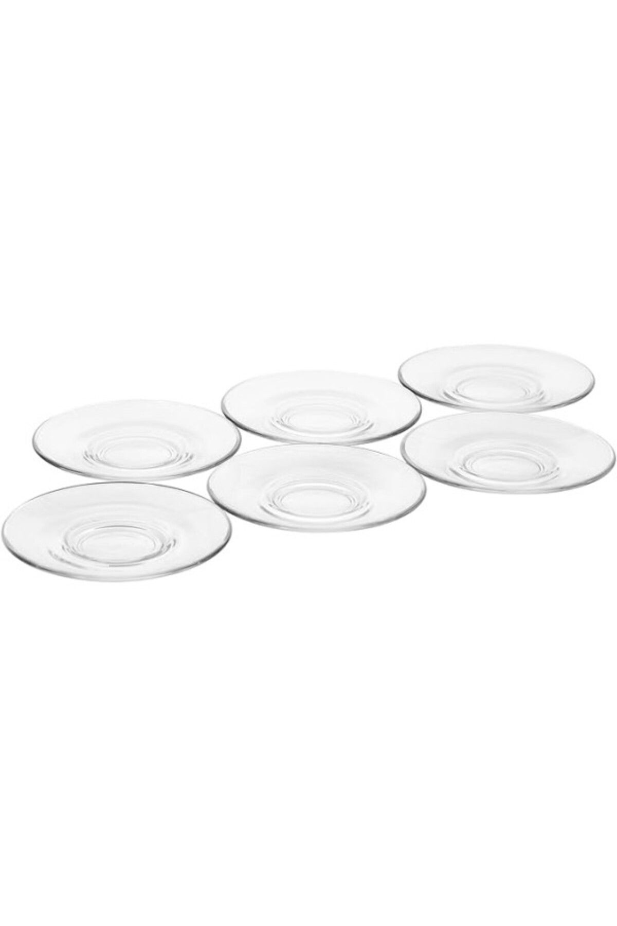 ShopZum Paşabahçe Heybeli Çay Tabağı, 6&amp;apos;lı, 12.6 Cm