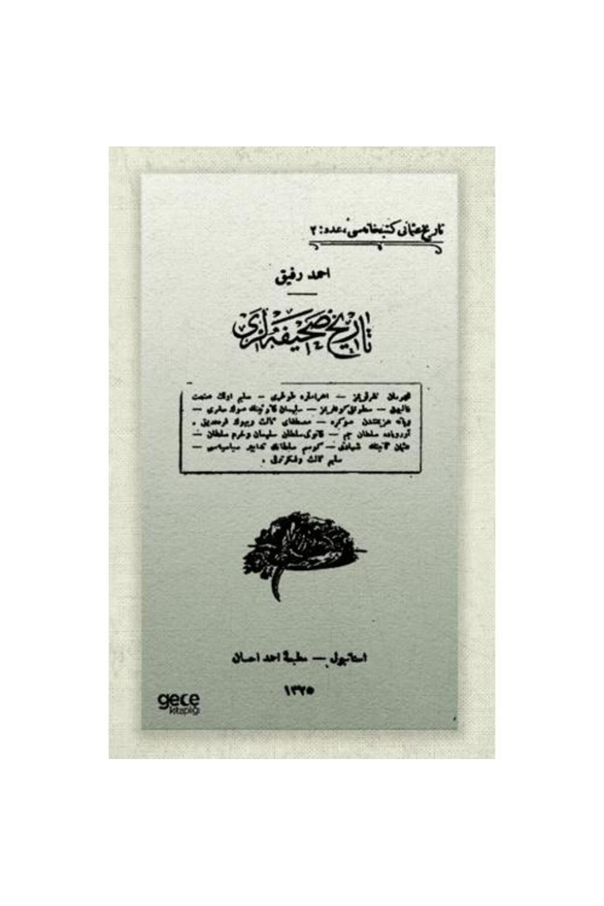 Gece Kitaplığı Tarih Sahifeleri (Osmanlıca)