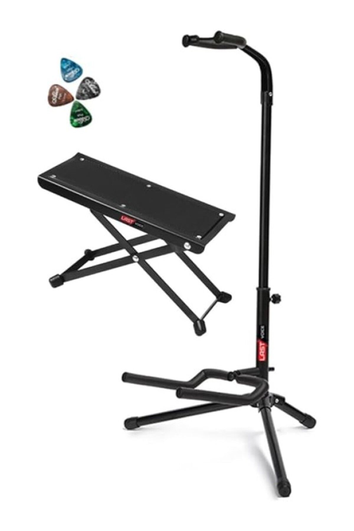 ShopZum Lastvoice Gtr-01Pd Enstrüman Gitar Standı Sehpası + Ayaklık + Pena