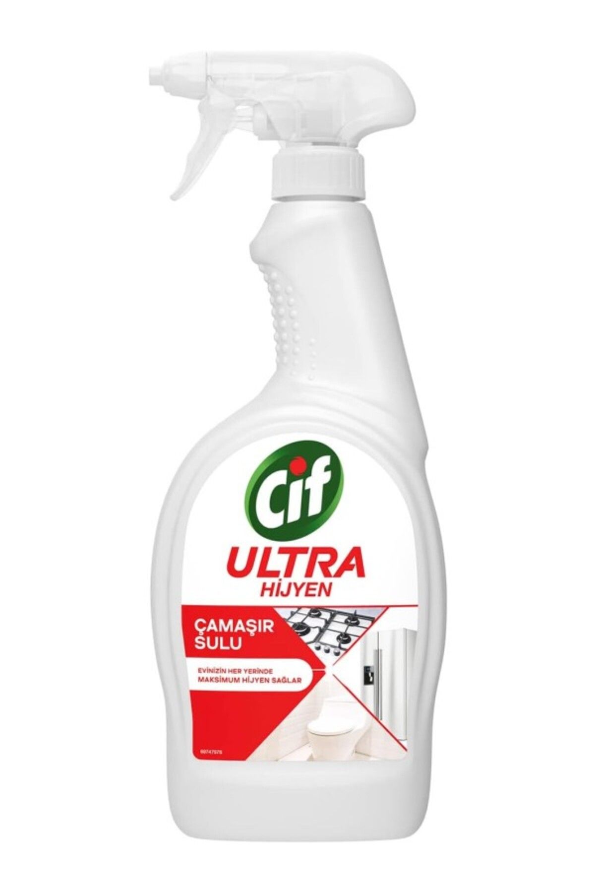 ShopZum Cif Ultra Hijyen Sprey Yüzey Temizleyici Çamaşır Sulu Katkılı Leke Çıkarıcı Yağ Çözücü 750 Ml