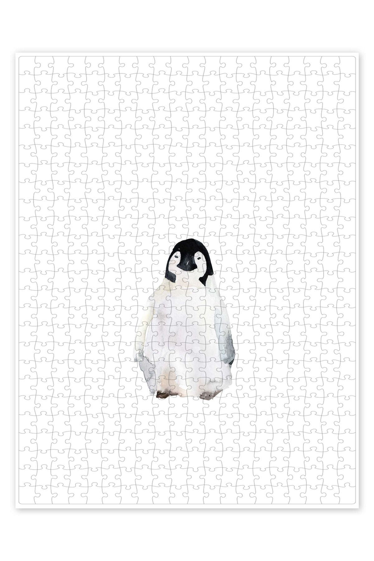 Jeronkarji Penguen havalı 500 Parça Puzzle Yapboz Çocuklar için Neşeli Hayvan Temalı