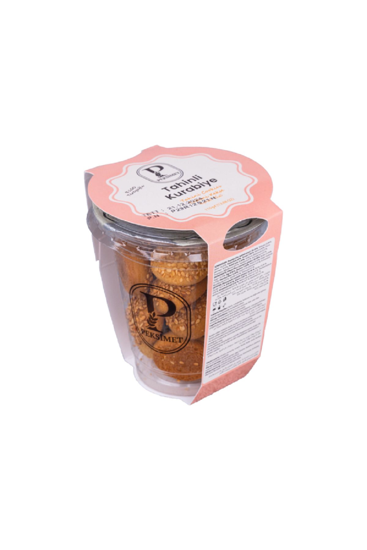 TURE GURME PEKSİMET KURABİYE TAHİNLİ 110GR