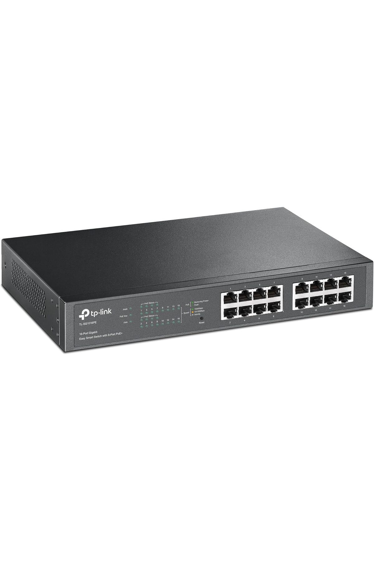 STOREMAX mrttnca TL-SG1016PE, 16-Port Gigabit Easy Smart Switch with 8-Port PoE+ trndymrt 1087243